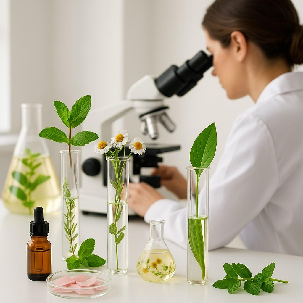 Die Kraft der Natur in moderner Hautpflege: Wenn Pflanzenwirkstoffe High-Tech treffen